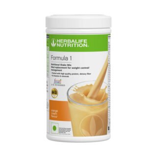 Herbalife Formula 1 Nutritional Shake Mix-Orange- 500 Grams